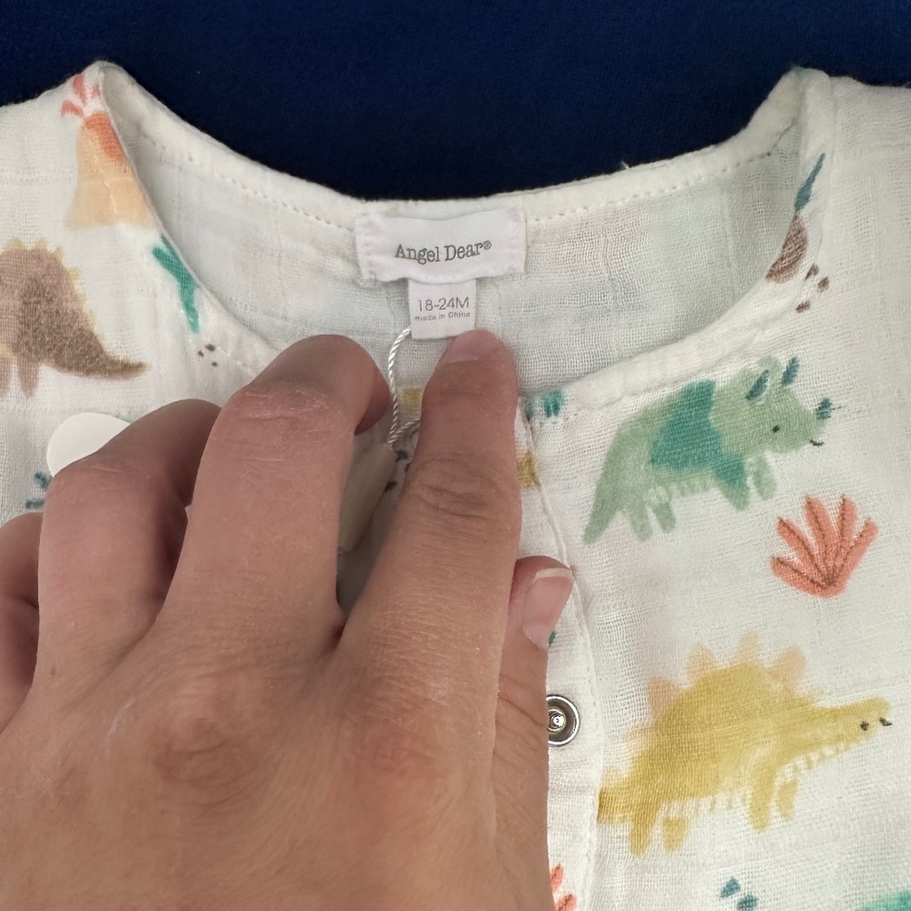 Angel Dear dinosaur romper - Picture 4 of 5